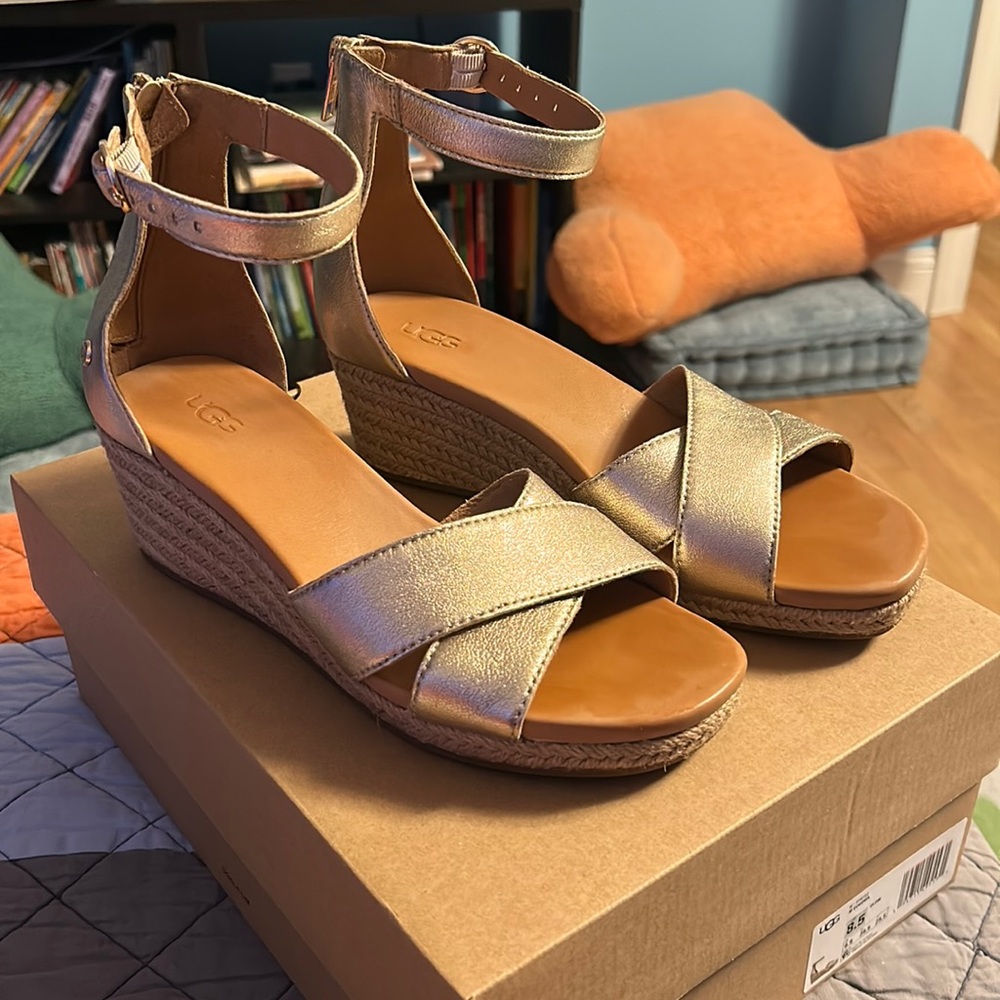 UGG Gold Sandals